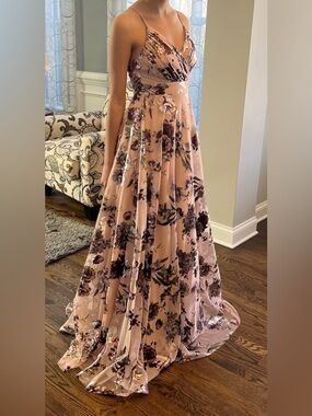 Formal Floral Dress Size Junior 3